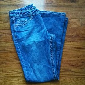 Aerospostle skinny flare jeans